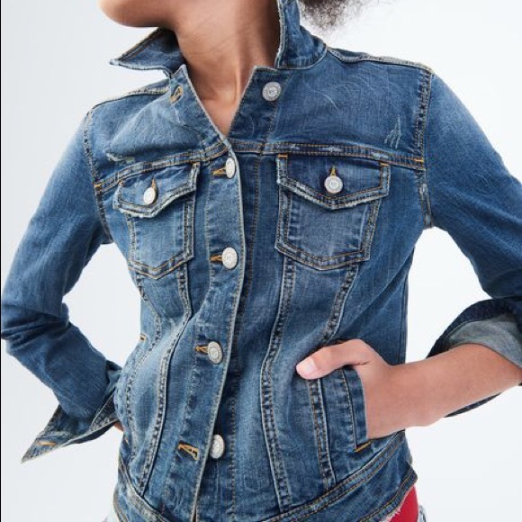 Aeropostale Denim Jacket S/P - Picture 1 of 4